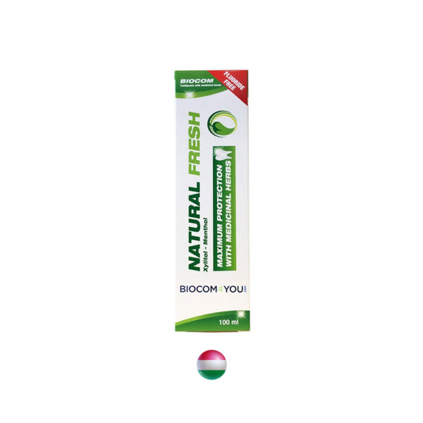 "Biocom" Zahnpasta fluoridfrei