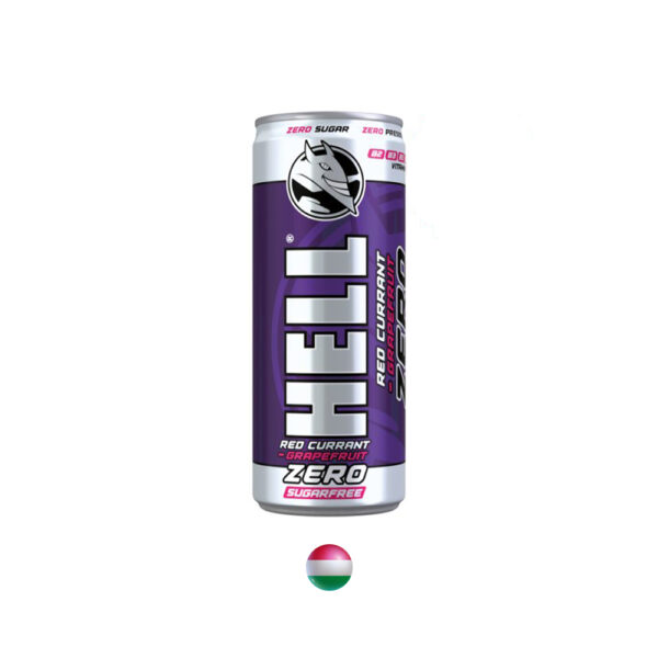 "Hell" Energy Drink Zero Red Currant-Grapefruit 250ml