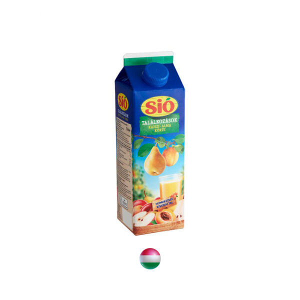 "SIO" Aprikosen-Apfel-Birne Fruchtgetränk 1 l
