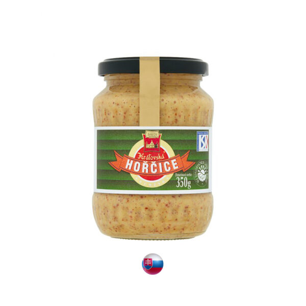 "Snico Královská" cremiger Senf "grob & mild" 350g