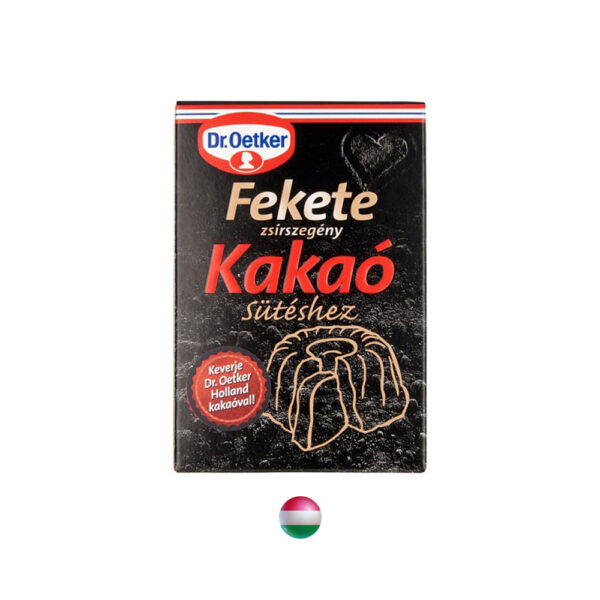 "Dr. Oetker" schwarzer Magerkakao zum Backen 70 g